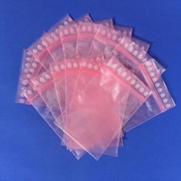 microsnap® Druckverschlussbeutel rosa